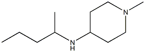 1-methyl-N-(pentan-2-yl)piperidin-4-amine Struktur