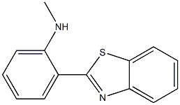 2-(1,3-benzothiazol-2-yl)-N-methylaniline Struktur