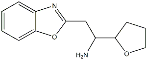 2-(1,3-benzoxazol-2-yl)-1-(oxolan-2-yl)ethan-1-amine Struktur