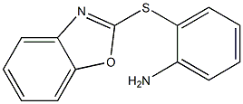 2-(1,3-benzoxazol-2-ylsulfanyl)aniline Struktur