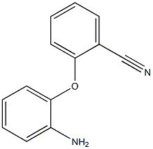 2-(2-aminophenoxy)benzonitrile Struktur