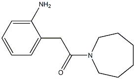 2-(2-azepan-1-yl-2-oxoethyl)aniline Struktur