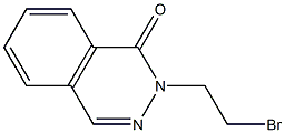 2-(2-bromoethyl)phthalazin-1(2H)-one Struktur