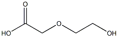 2-(2-hydroxyethoxy)acetic acid Struktur