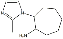 2-(2-methyl-1H-imidazol-1-yl)cycloheptanamine Struktur