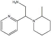 2-(2-methylpiperidin-1-yl)-2-(pyridin-2-yl)ethan-1-amine Struktur