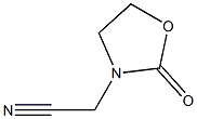 2-(2-oxo-1,3-oxazolidin-3-yl)acetonitrile Struktur