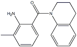 2-(3,4-dihydroquinolin-1(2H)-ylcarbonyl)-6-methylaniline Struktur