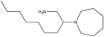 2-(azepan-1-yl)nonan-1-amine Struktur