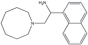 2-(azocan-1-yl)-1-(naphthalen-1-yl)ethan-1-amine Struktur