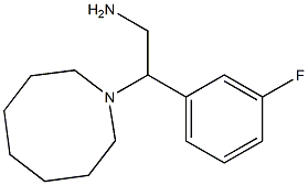 2-(azocan-1-yl)-2-(3-fluorophenyl)ethan-1-amine Struktur