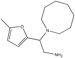 2-(azocan-1-yl)-2-(5-methylfuran-2-yl)ethan-1-amine Struktur