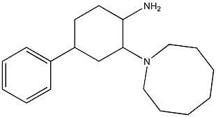 2-(azocan-1-yl)-4-phenylcyclohexan-1-amine Struktur