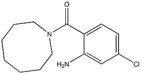 2-(azocan-1-ylcarbonyl)-5-chloroaniline Struktur