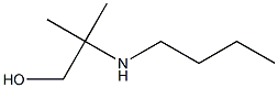 2-(butylamino)-2-methylpropan-1-ol Struktur