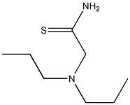 2-(dipropylamino)ethanethioamide Struktur