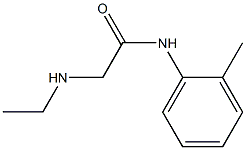 2-(ethylamino)-N-(2-methylphenyl)acetamide Struktur