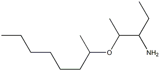 2-(octan-2-yloxy)pentan-3-amine Struktur