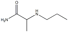 2-(propylamino)propanamide Struktur