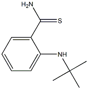 2-(tert-butylamino)benzene-1-carbothioamide Struktur