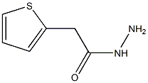 2-(thiophen-2-yl)acetohydrazide Struktur