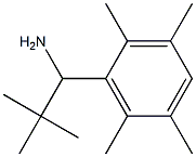 2,2-dimethyl-1-(2,3,5,6-tetramethylphenyl)propan-1-amine Struktur