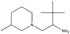 2,2-dimethyl-1-[(3-methylpiperidin-1-yl)methyl]propylamine Struktur