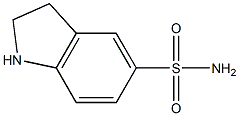 2,3-dihydro-1H-indole-5-sulfonamide Struktur