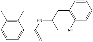 2,3-dimethyl-N-(1,2,3,4-tetrahydroquinolin-3-yl)benzamide Struktur