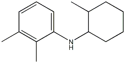 2,3-dimethyl-N-(2-methylcyclohexyl)aniline Struktur