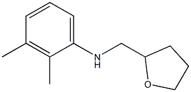 2,3-dimethyl-N-(oxolan-2-ylmethyl)aniline Struktur