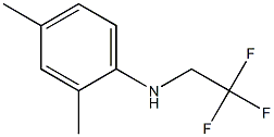 2,4-dimethyl-N-(2,2,2-trifluoroethyl)aniline Struktur