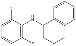 2,6-difluoro-N-(1-phenylbutyl)aniline Struktur