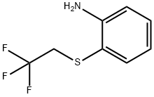 2-[(2,2,2-trifluoroethyl)sulfanyl]aniline Struktur