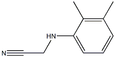 2-[(2,3-dimethylphenyl)amino]acetonitrile Struktur