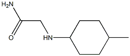 2-[(4-methylcyclohexyl)amino]acetamide Struktur