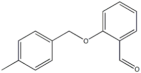 2-[(4-methylphenyl)methoxy]benzaldehyde Struktur