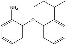 2-[2-(butan-2-yl)phenoxy]aniline Struktur