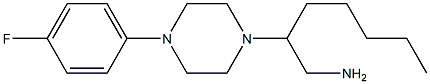 2-[4-(4-fluorophenyl)piperazin-1-yl]heptan-1-amine Struktur