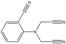 2-[bis(cyanomethyl)amino]benzonitrile Struktur