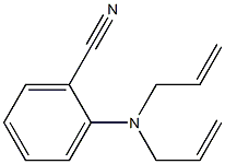 2-[bis(prop-2-en-1-yl)amino]benzonitrile Struktur