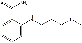 2-{[3-(dimethylamino)propyl]amino}benzene-1-carbothioamide Struktur