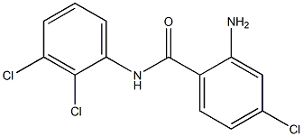 2-amino-4-chloro-N-(2,3-dichlorophenyl)benzamide Struktur