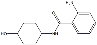 2-amino-N-(4-hydroxycyclohexyl)benzamide Struktur