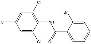 2-bromo-N-(2,4,6-trichlorophenyl)benzamide Struktur