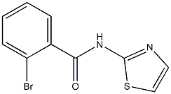 2-bromo-N-1,3-thiazol-2-ylbenzamide Struktur