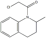 2-chloro-1-(2-methyl-1,2,3,4-tetrahydroquinolin-1-yl)ethan-1-one Struktur