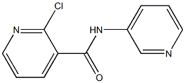 2-chloro-N-(pyridin-3-yl)pyridine-3-carboxamide Struktur