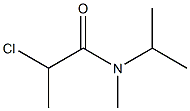 2-chloro-N-isopropyl-N-methylpropanamide Struktur