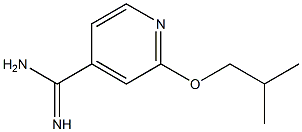 2-isobutoxypyridine-4-carboximidamide Struktur